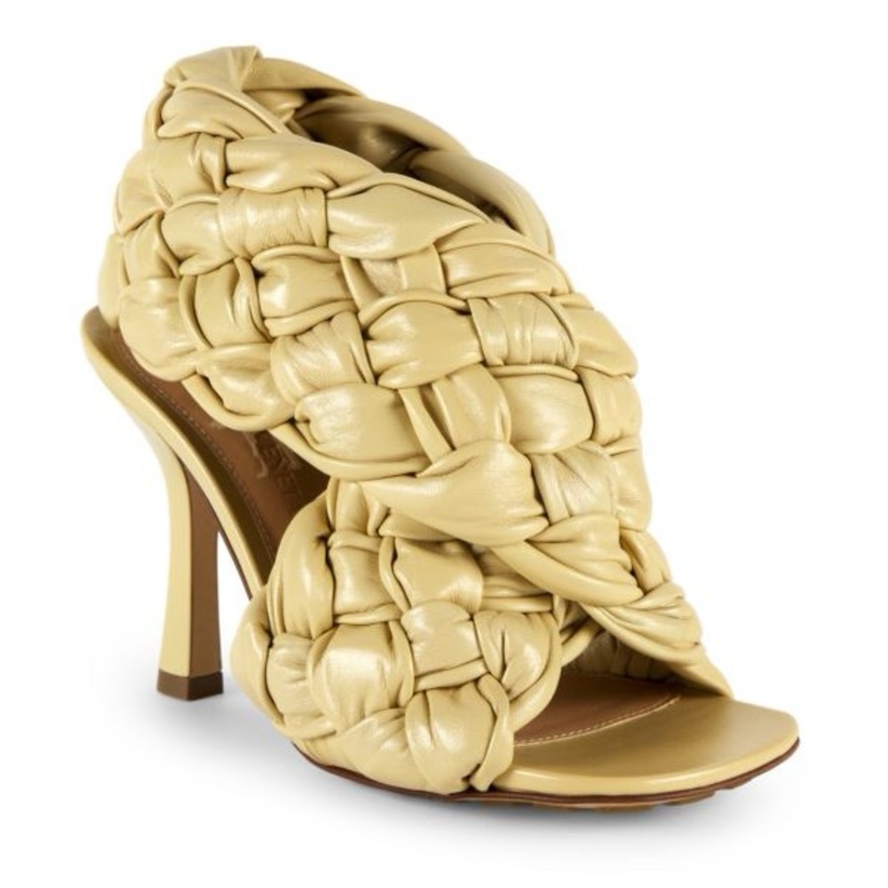 Bottega Veneta Textured Leather Sandal